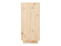 Aparador de madera maciza de pino 111x34x75 cm