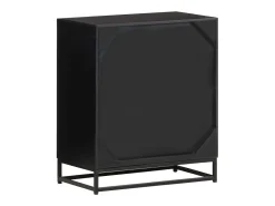 Aparador de madera maciza de mango 60x35x70 cm