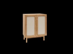 Aparador de madera maciza blanco - LINEN - DECOWOOD
