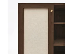 Aparador de madera maciza nogal - LINEN - DECOWOOD