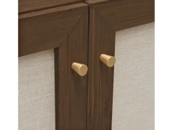 Aparador de madera maciza nogal - LINEN - DECOWOOD