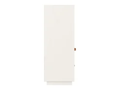 Aparador de madera maciza de pino blanco 67x40x108,5 cm