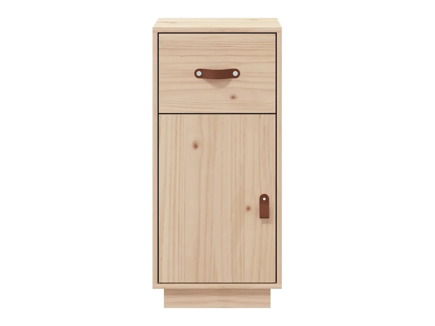 Aparador de madera maciza de pino 34x40x75 cm