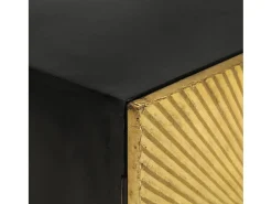 Aparador de madera maciza de mango 55x30x75 cm