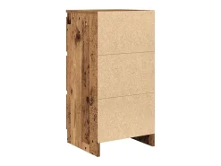 Aparador de madera vieja 37,5x35x76 cm Madera procesada