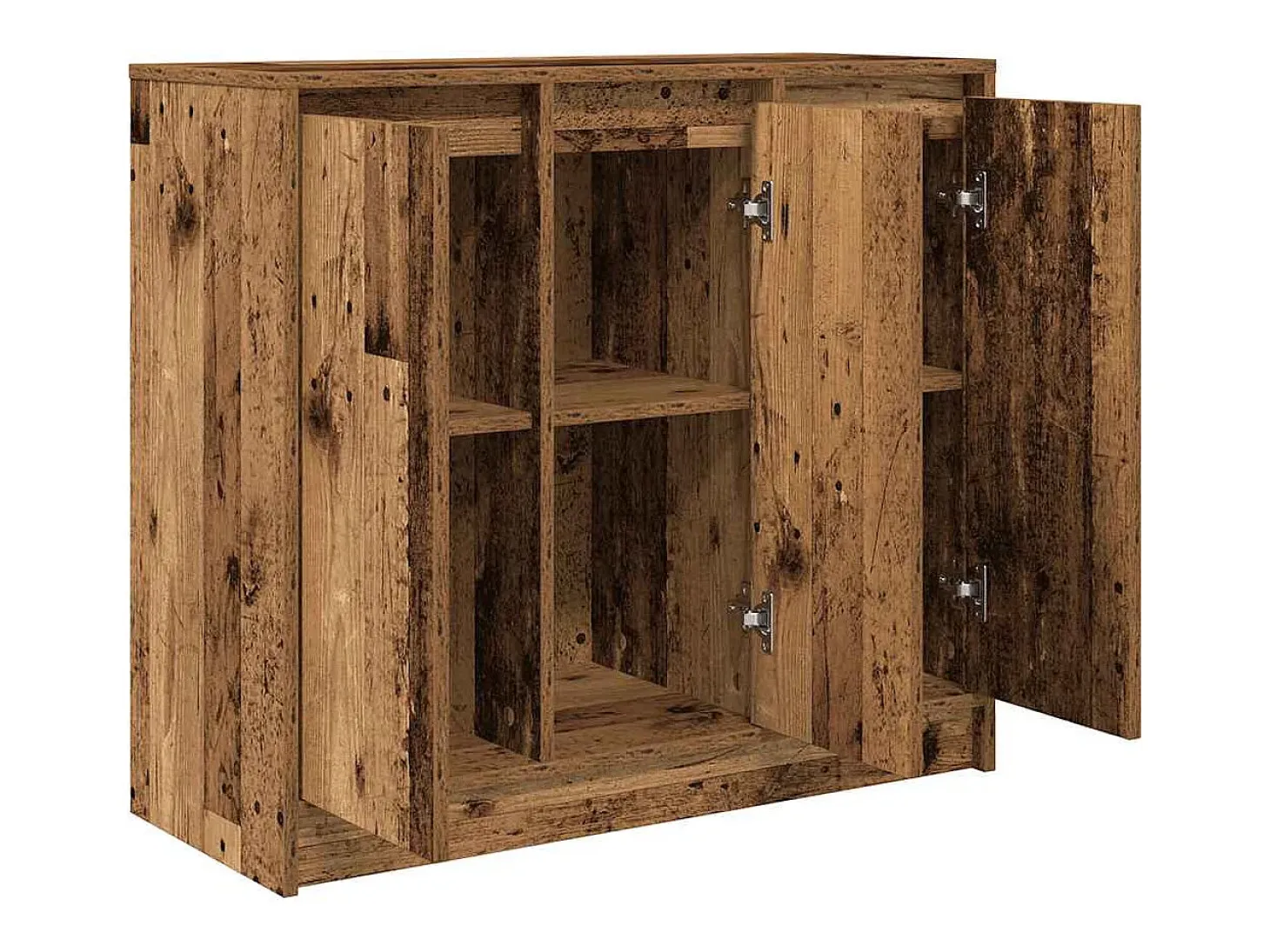 Aparador de madera vieja 85x34x76 cm madera de ingeniería