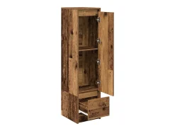 Aparador de madera vieja 29,5x34x119,5 cm Madera de ingeniería
