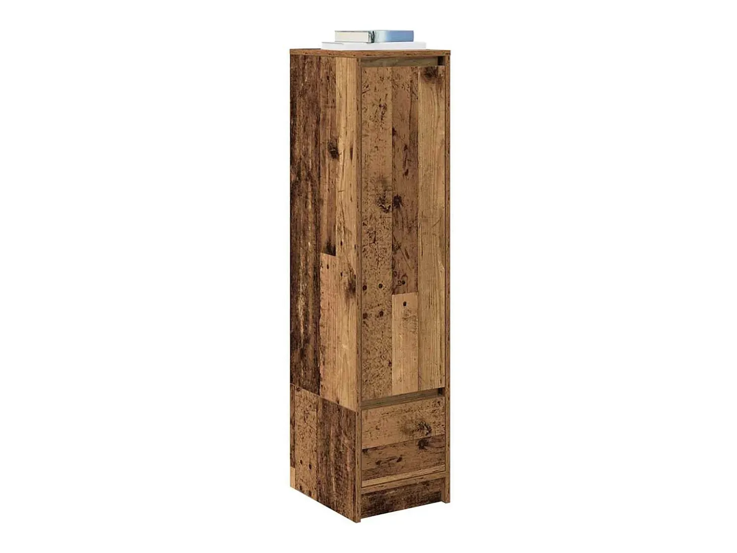 Aparador de madera vieja 29,5x34x119,5 cm Madera de ingeniería