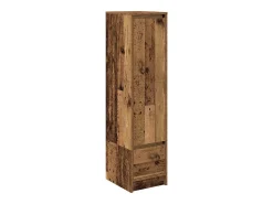 Aparador de madera vieja 29,5x34x119,5 cm Madera de ingeniería