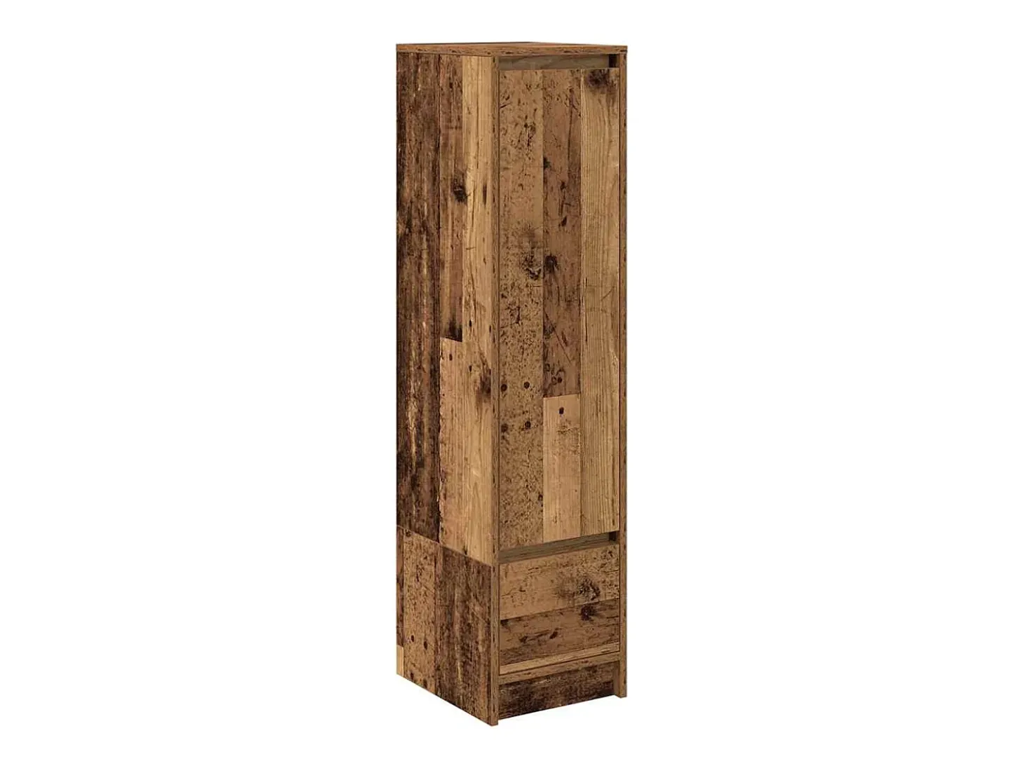 Aparador de madera vieja 29,5x34x119,5 cm Madera de ingeniería