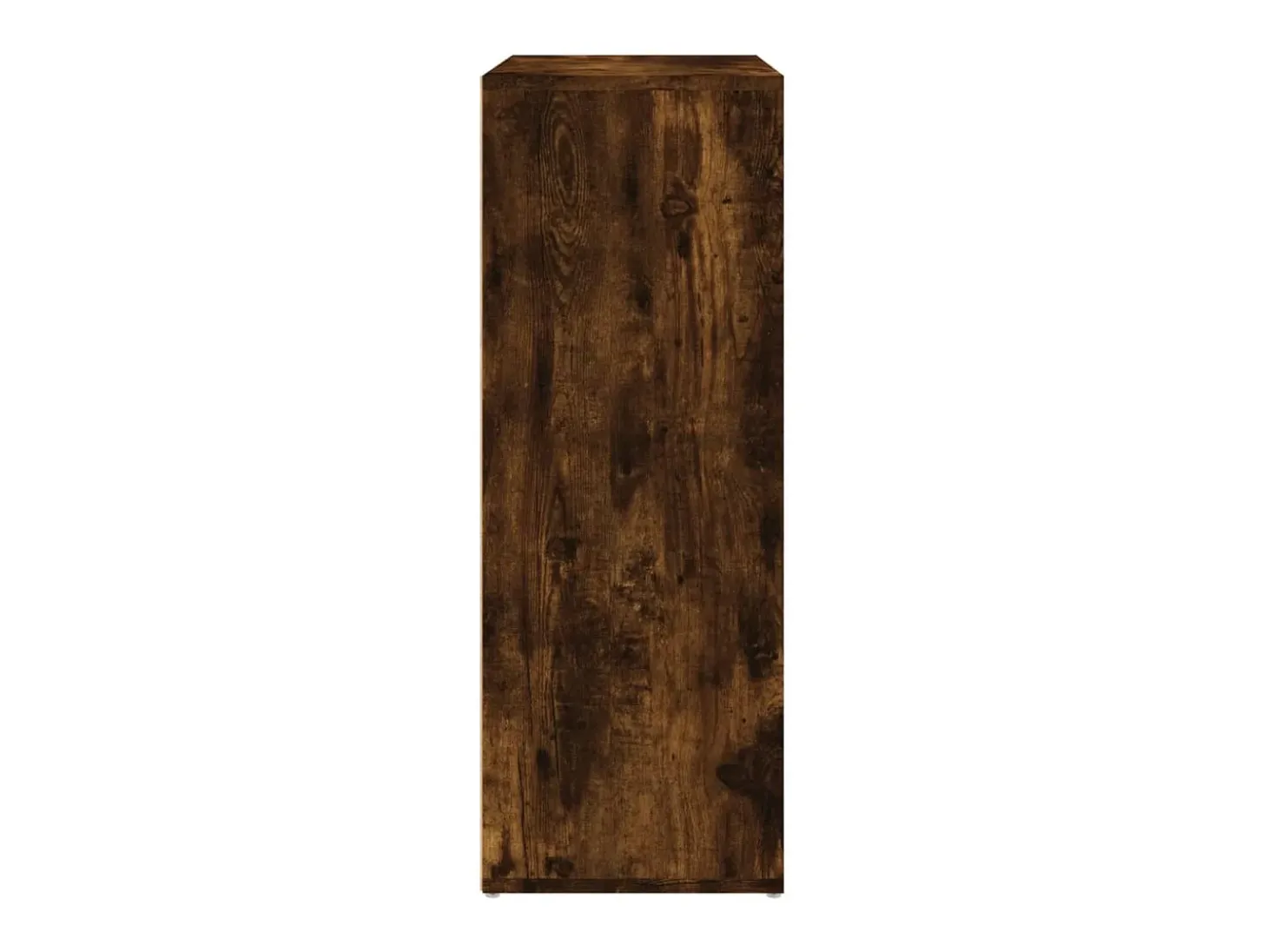 Aparador de roble ahumado 60x31x84 cm madera de ingeniería