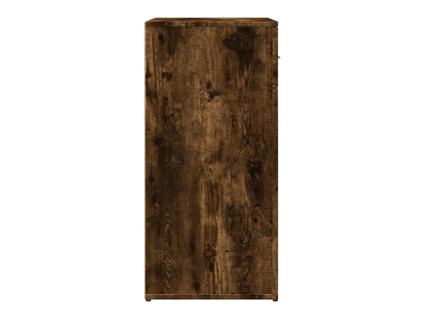 Aparador de roble ahumado 79x38x80 cm madera de ingeniería