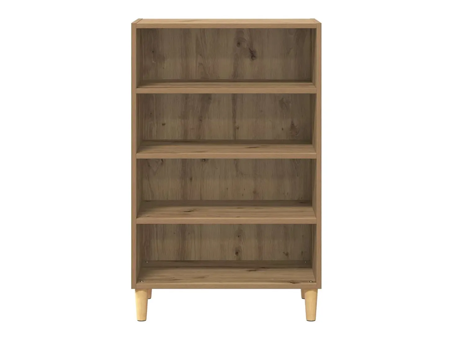 Aparador de roble hecho a mano 57 x 35 x 90 cm Madera de ingeniería
