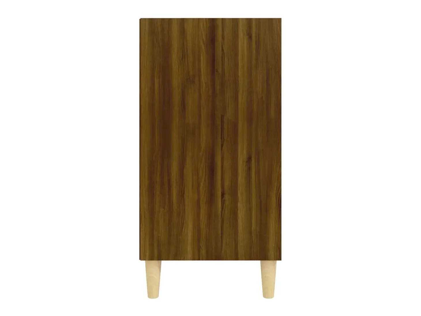 Aparador de roble marrón 57x35x70 cm madera de ingeniería