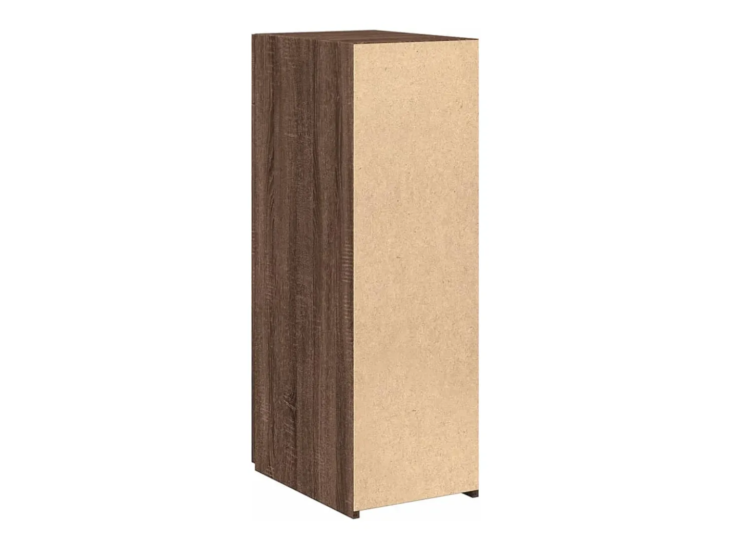Aparador de roble marrón 30x42,5x93 cm madera de ingeniería