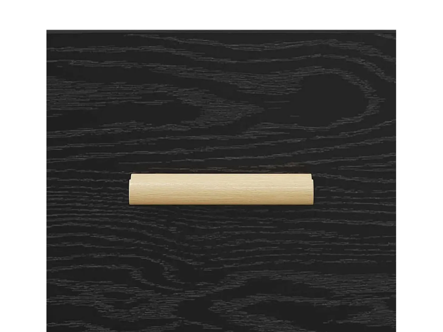 Aparador de roble negro 34 x 69,5 x 90 cm Madera de ingeniería