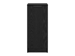 Aparador de roble negro 30 x 30 x 70 cm Madera de ingeniería