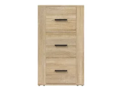 Aparador de roble Sonoma 40x33x70 cm Madera de ingeniería