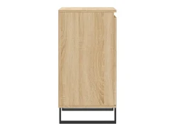 Aparador de roble Sonoma 40x35x70 cm madera de ingeniería