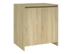 Aparador de roble Sonoma 70x41x75 cm Madera de ingeniería
