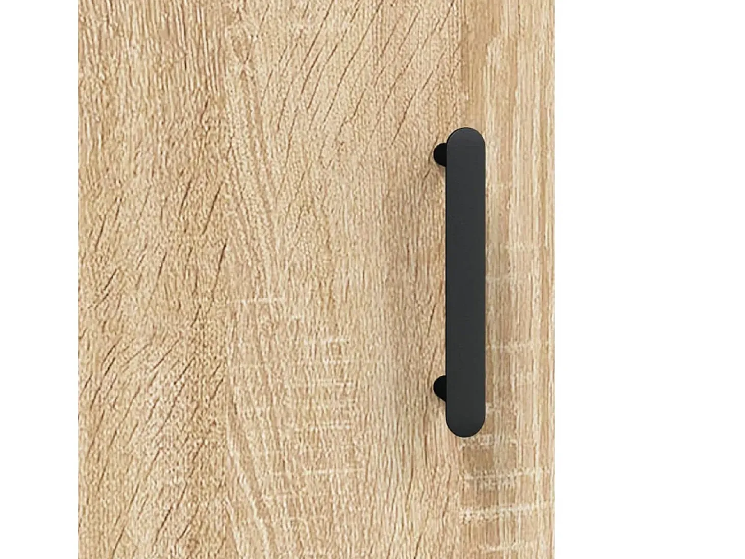 Aparador de roble Sonoma 90x34x80 cm madera de ingeniería