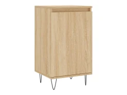 Aparador de roble Sonoma 40x35x70 cm madera de ingeniería