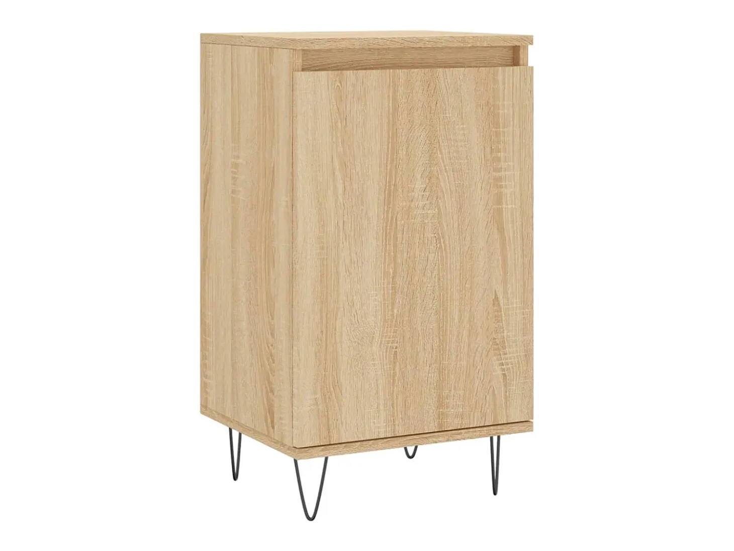 Aparador de roble Sonoma 40x35x70 cm madera de ingeniería
