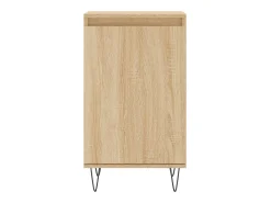 Aparador de roble Sonoma 40x35x70 cm madera de ingeniería