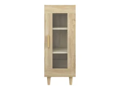 Aparador de roble Sonoma 34,5 x 34 x 90 cm Madera de ingeniería