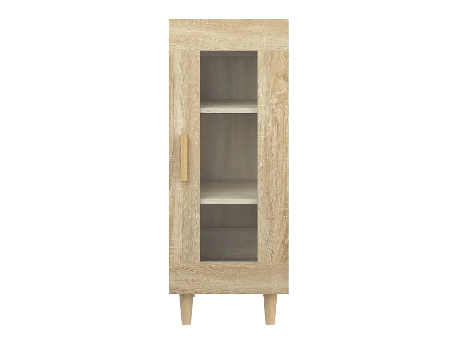Aparador de roble Sonoma 34,5 x 34 x 90 cm Madera de ingeniería
