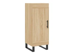 Aparador de roble Sonoma 34,5 x 34 x 90 cm Madera de ingeniería