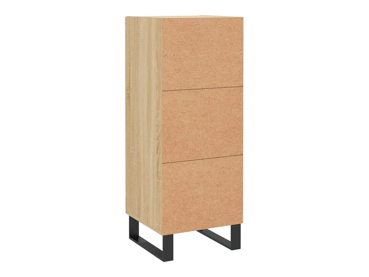 Aparador de roble Sonoma 34,5 x 34 x 90 cm Madera de ingeniería