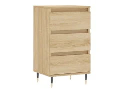 Aparador de roble Sonoma 40x35x70 cm madera de ingeniería