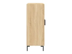Aparador de roble Sonoma 69,5x34x90 cm madera de ingeniería