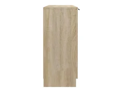 Aparador de roble Sonoma 90,5 x 30 x 70 cm Madera de ingeniería
