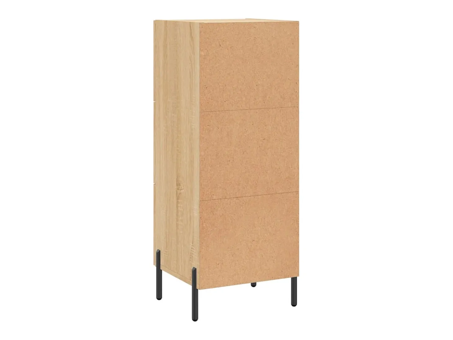 Aparador de roble Sonoma 34,5 x 34 x 90 cm Madera de ingeniería