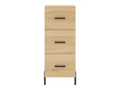 Aparador de roble Sonoma 34,5 x 34 x 90 cm Madera de ingeniería