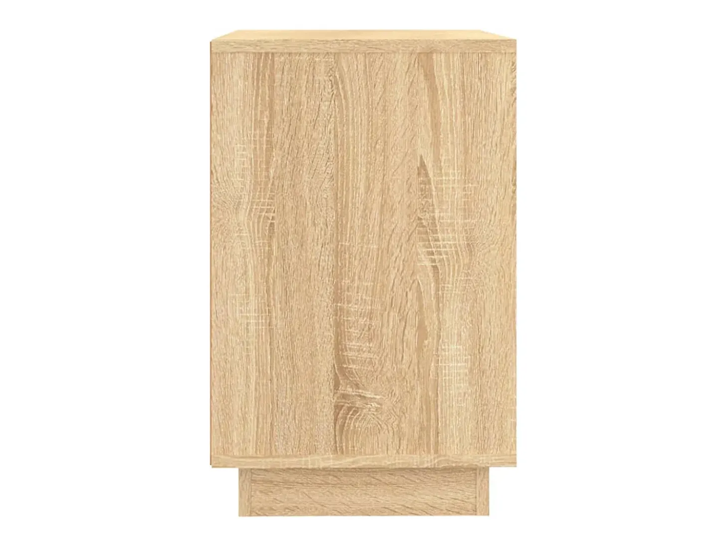 Aparador de roble Sonoma 102x35x55 cm madera de ingeniería