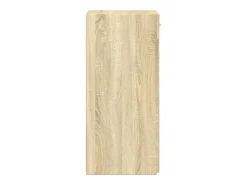 Aparador de roble Sonoma 30x42,5x93 cm madera de ingeniería