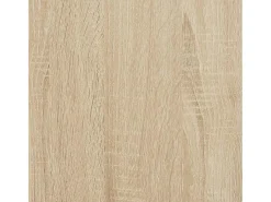 Aparador de roble Sonoma 120x30x75 cm madera de ingeniería