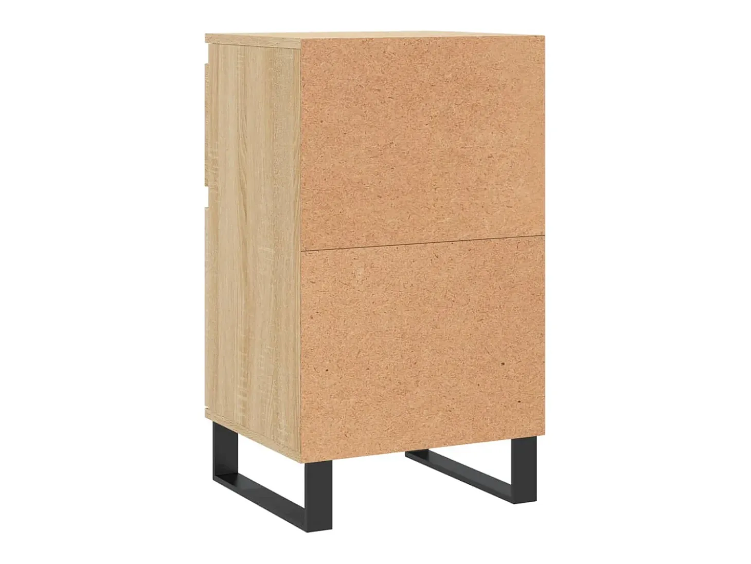 Aparador de roble Sonoma 40x35x70 cm madera de ingeniería