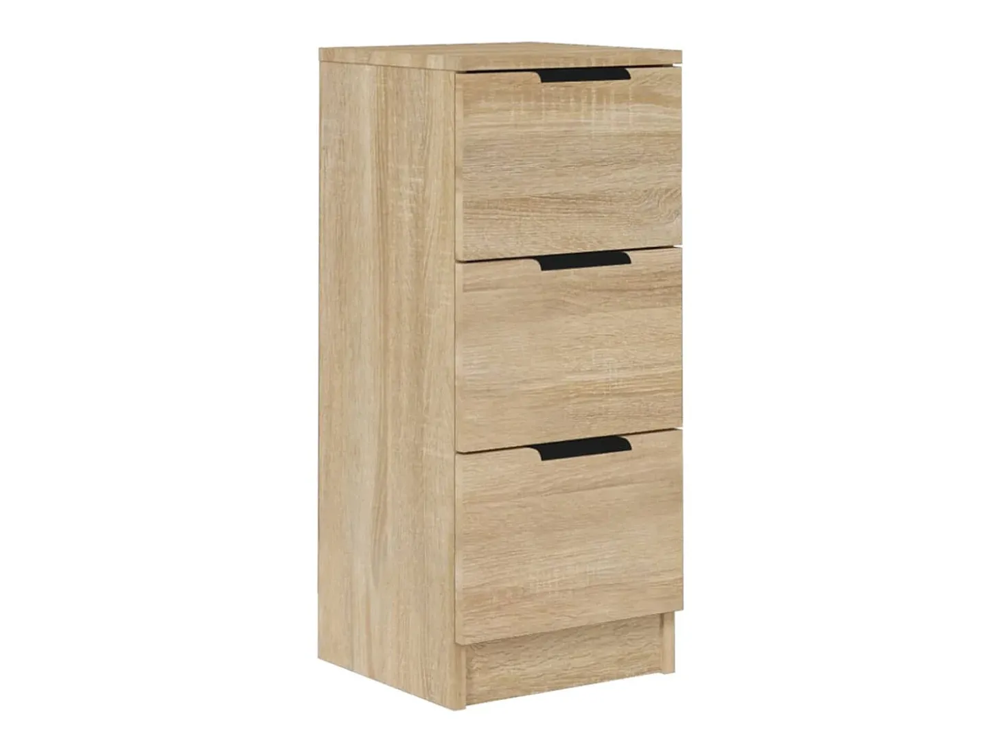 Aparador de roble Sonoma 30x30x70 cm Madera de ingeniería