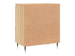 Aparador de roble Sonoma 60x35x70 cm Madera de ingeniería