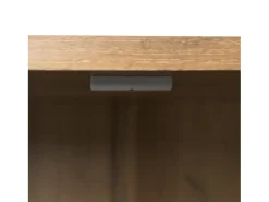 Aparador de salón con 4 puertas, mueble de salón con patas de PVC