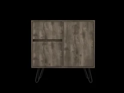 Aparador de salón Z80 Andora, con gabinete 80CM A X 80CM An X 35CM P Bellota