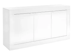Aparador design 3 puertas Blanco lacado COMETE