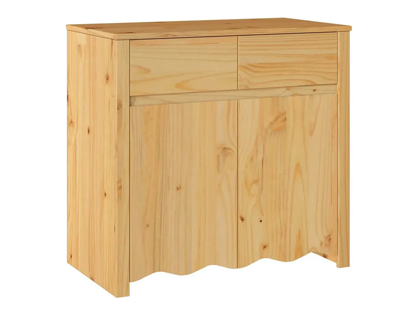 Aparador Drammen Roble 79 x 43 x 75.5 cm Madera maciza de Pino