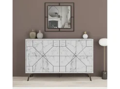 Aparador Dune blanco 123x35x62.4 cm