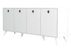 Aparador Elite 1614 blanco 180x45x80 cm