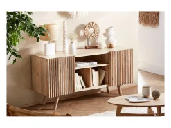 Aparador en mango con puertas correderas ALBA